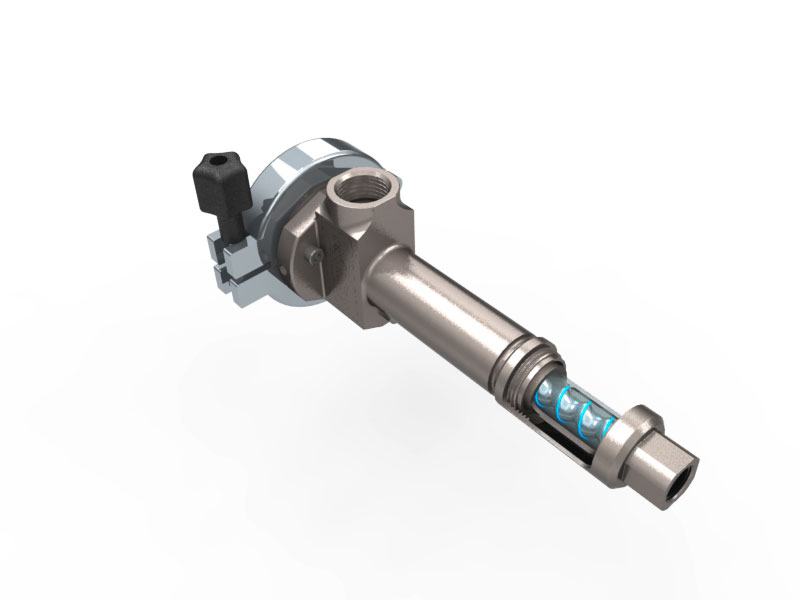 Progressive cavity pump technology: Each individual cavity delivers an exactly defined material volume and simultaneously serves as a sealing line in the direction of the pump, between inlet and outlet side.