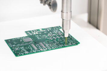 ViscoTec dosing solution thermal management on PCB