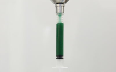 Filling of syringes via the Luer Lock connection