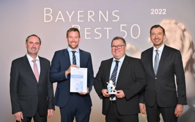 ViscoTec fête ses 25 ans et fait partie des « Bayerns Best 50 »