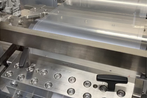 Continuous foil coating